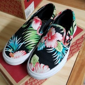 Vans Hawaiian Floral Slip On